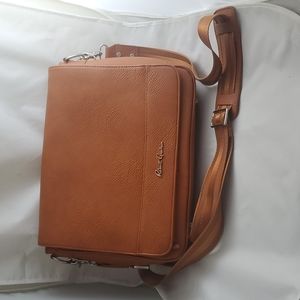 Robert Graham PANCHO Cognac Compact Messenger Bag Briefcase